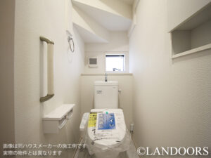 建売住宅の施工例｜トイレ（名古屋市）｜東栄住宅（ブルーミングガーデン）